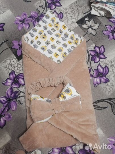 Конверт на выписку для мальчика зима