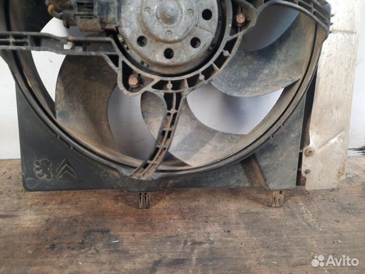 Вентилятор радиатора Peugeot 207 хэтчбэк 5 дв. 1.4