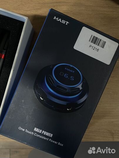 Тату машинка и блок питания mast