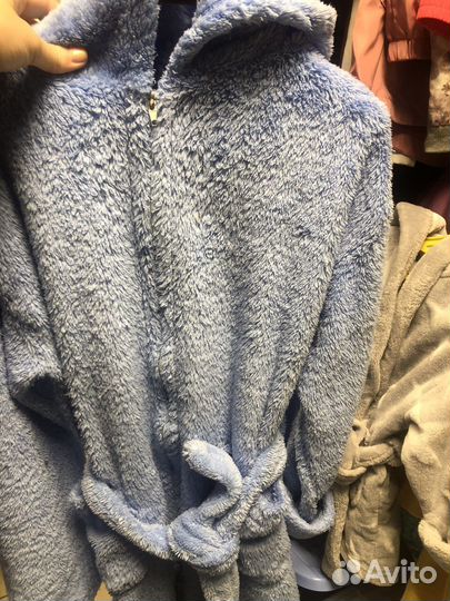 Детские махровые халаты