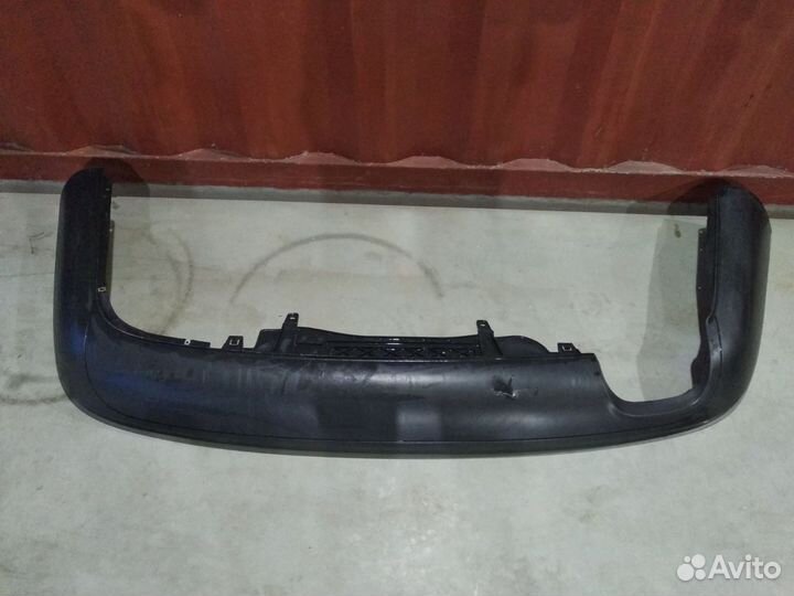 Юбка заднего бампера Фольксваген Пассат Passat B6