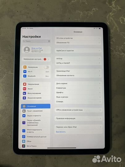 iPad air 5, M1