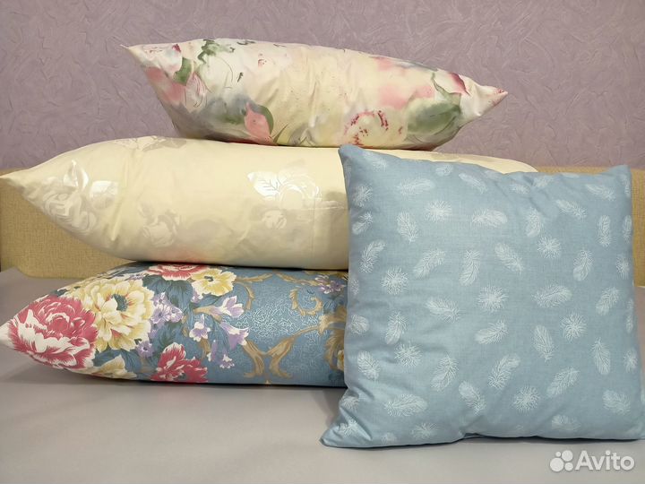 Подушки пухо-перьевые новые в ассортименте