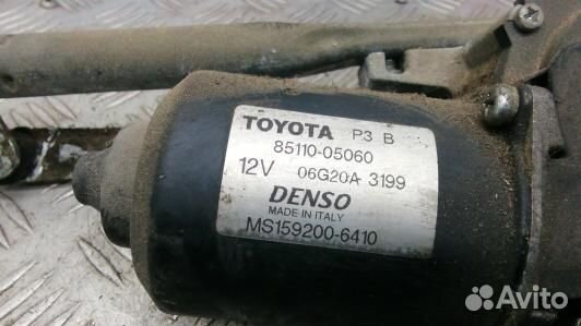 Механизм стеклоочистителя toyota avensis T25 (6BR0