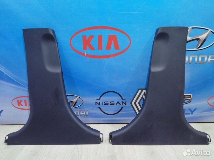 Обшивка средней стойки накладка ремня безопасности