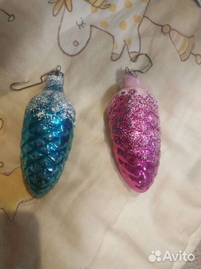 Елочные игрушки СССР