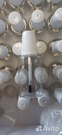 Штрих-корректоры Флаконы Пэт 20 мл с кисточкой