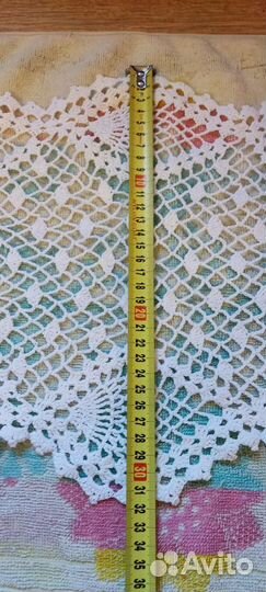 Салфетка вязанная крючком