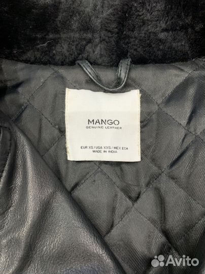 Куртка кожаная женская утепленная