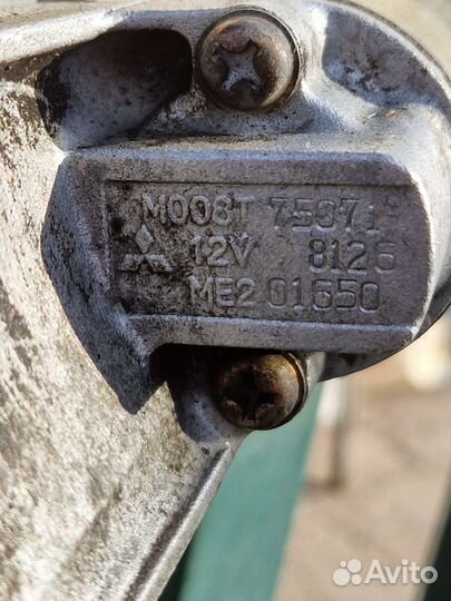 Стартер mitsubishi delica