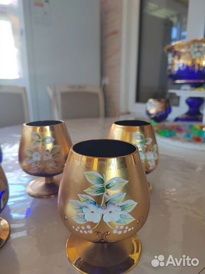 Бокалы для коньяка богемия