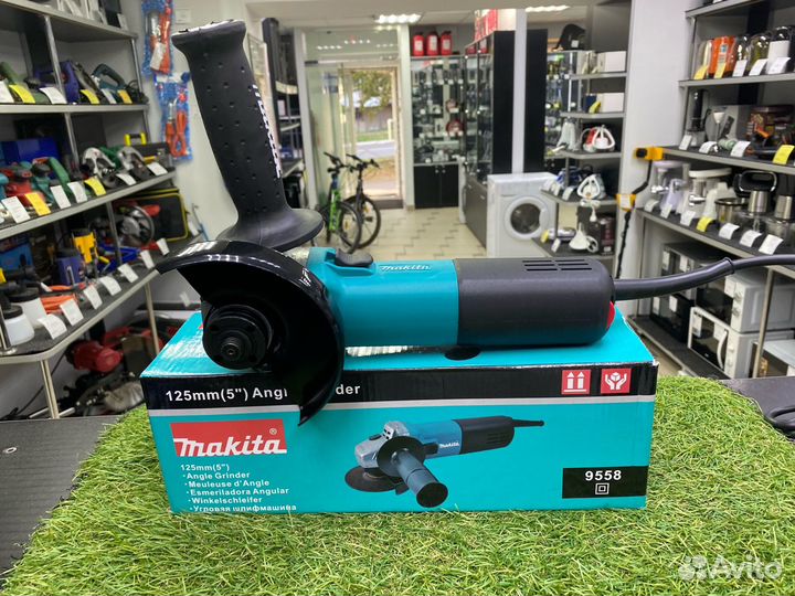 Болгарка Аналог Makita 9558 125мм, регулировка обо