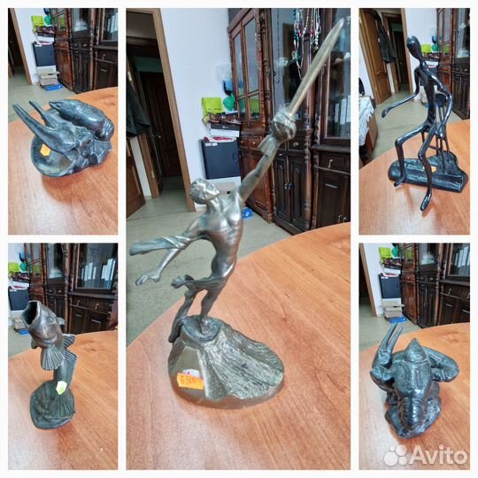 Статуэтки из металла