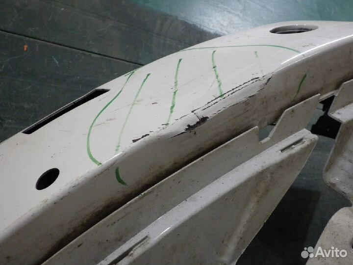 1245961 skoda octavia облицовка бампера переднего 2016