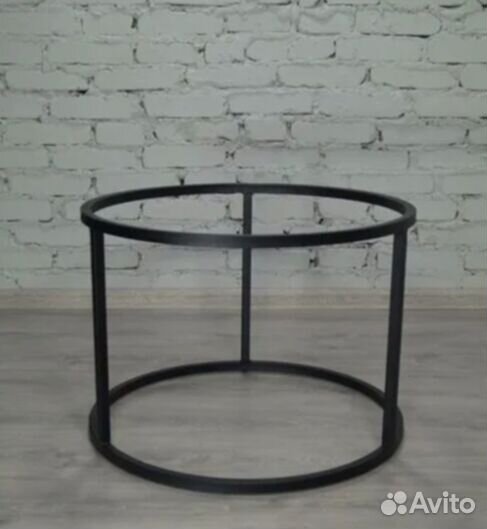 Металлическое подстолье лофт