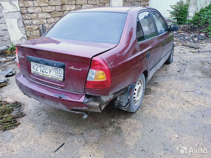 Hyundai Accent (+тагаз) 2000-2012 разбор частями