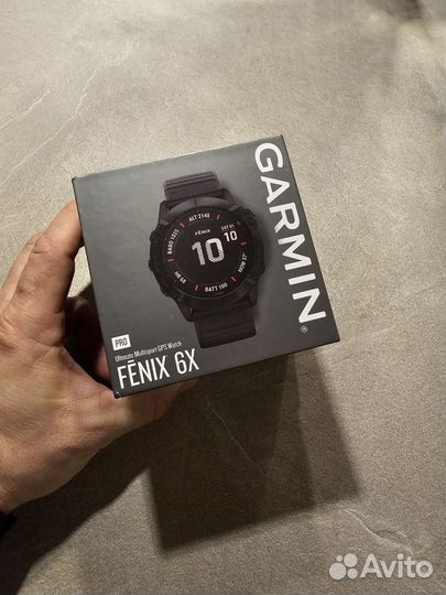 Часы garmin fenix 6x pro