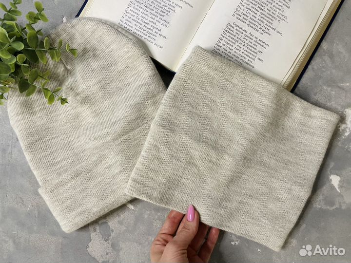 Шапка капор кап набор