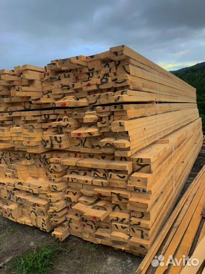 Доска обрезная, брус 50х50х6000