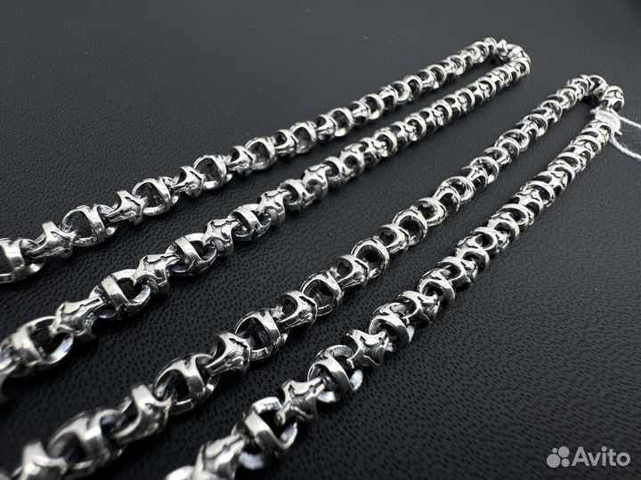 Серебряная цепочка литье Авторкая