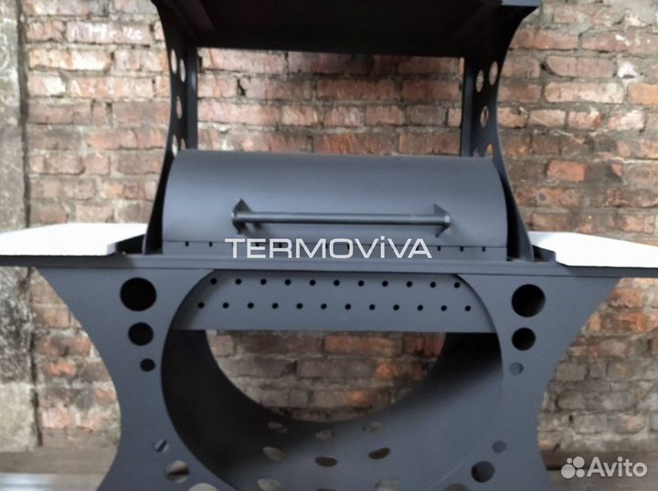 Мангал коптильня