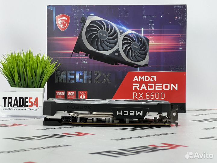 MSI AMD Radeon RX 6600 mech 2X PCI-E 4.0