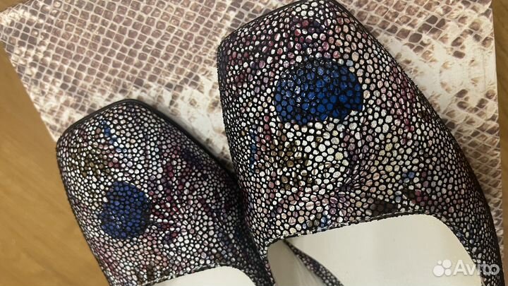 Балетки натуральная кожа 41 размер