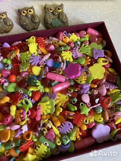 Детские игрушки для изготовления бусиков