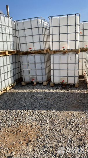 Бочка Емкость Евро куб 1000л кубовая