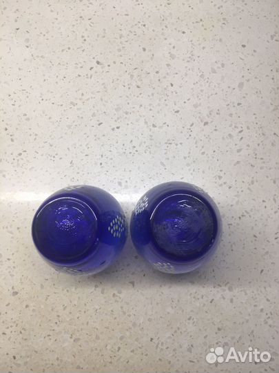 Ваза цветное стекло СССР