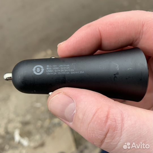 Зарядка в прикуриватель