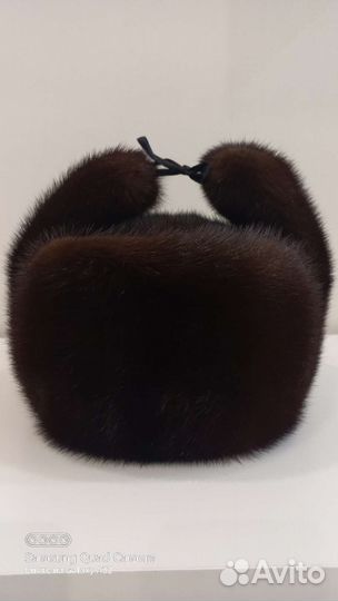 Норковая шапка мужская новая 58