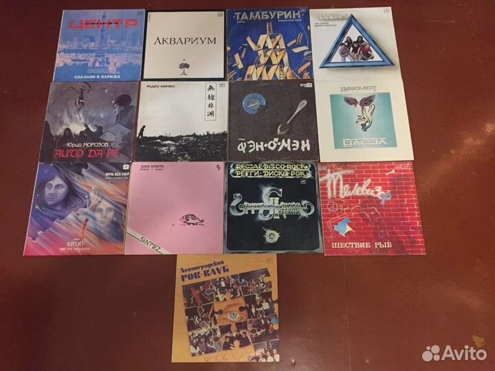 Пластинки эстрада, виа, ансамбли, барды, рок ч.1