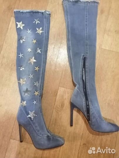 Сапоги высокие ботфорты