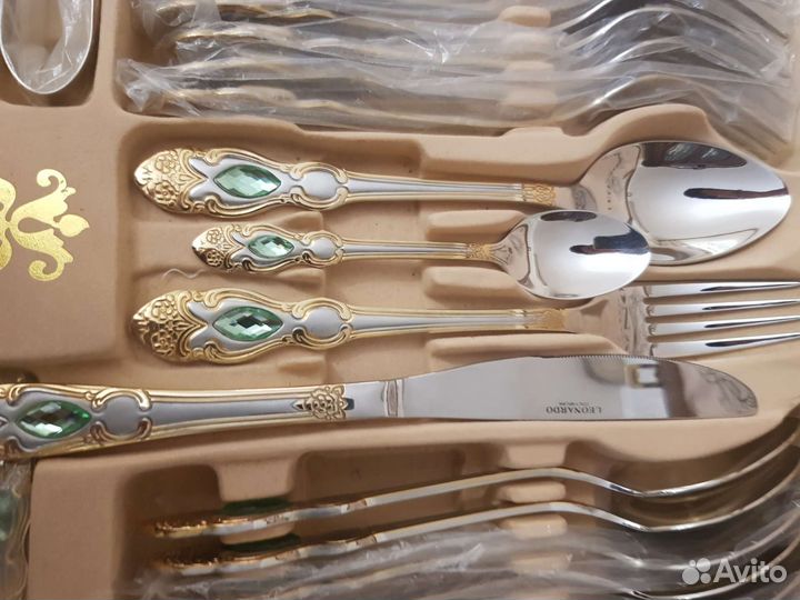 Столовый набор ложки и вилки