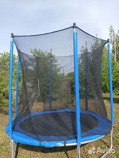 Батут с сеткой бу