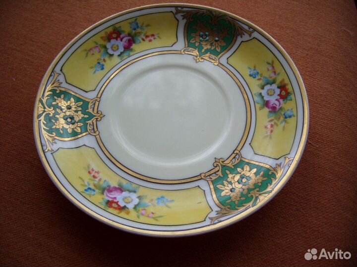 Чайная пара, Китай, винтаж, старинная, антикварная