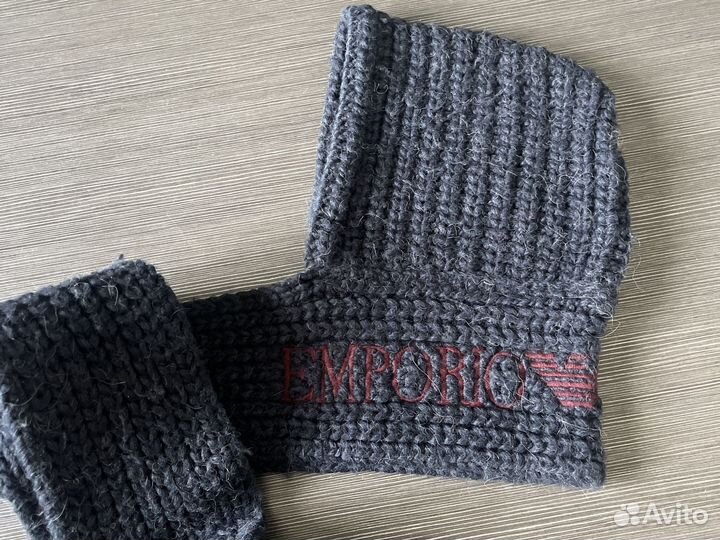 Шарф с капюшоном