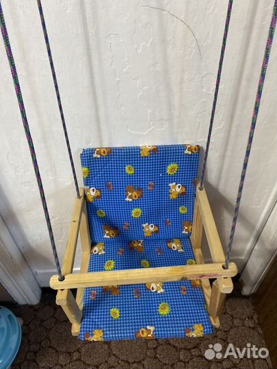 Детские качели садовые