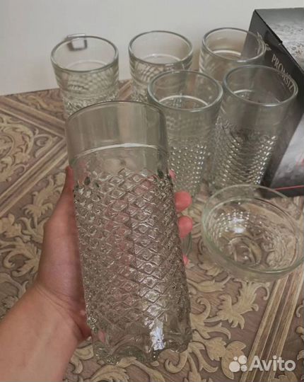 Стаканы и пиалы новые