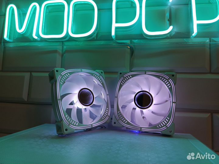 Вентилятор для пк 120mm белый/ Кулер для пк