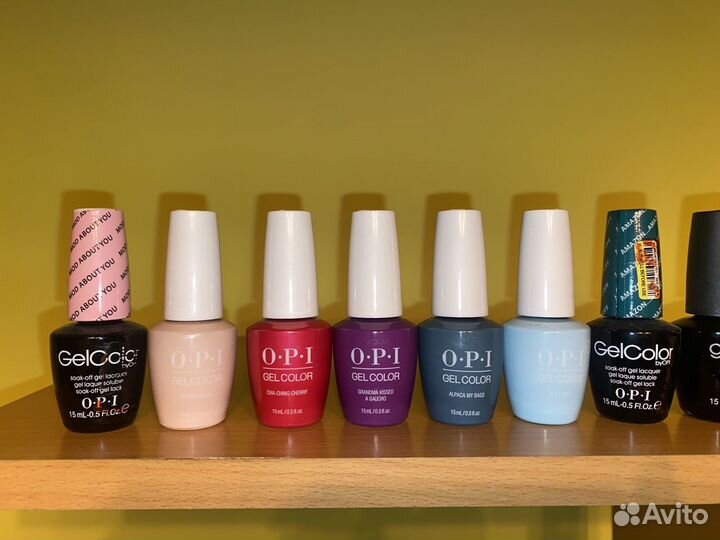 Гель лак для ногтей OPI и UNO