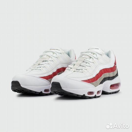 Кроссовки Nike Air Max 95 White/Grey/Red