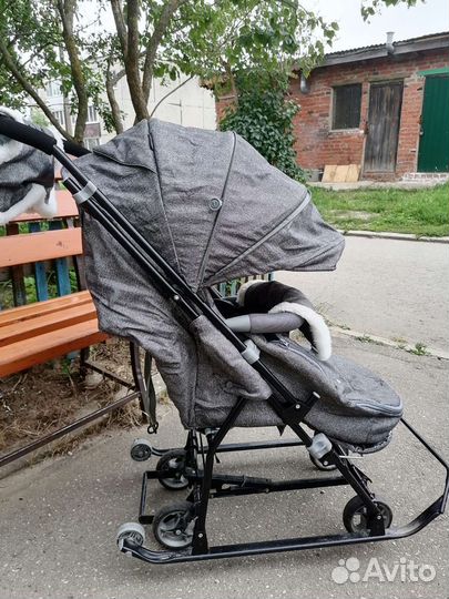 Детские санки коляска Ника