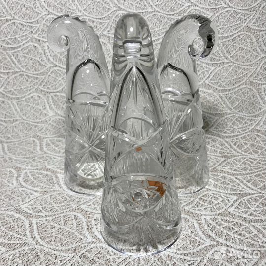 Хрустальные бокалы «Рога», СССР
