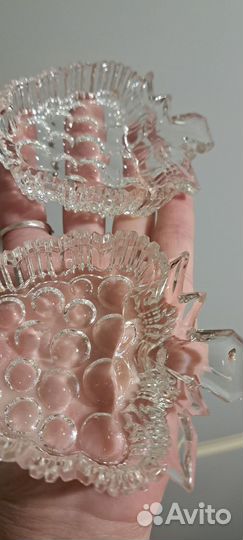 Розетки для варенья хрусталь