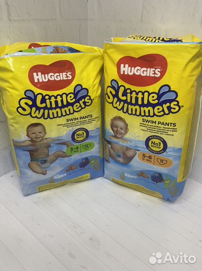 Подгузники-трусики для плавания Huggies