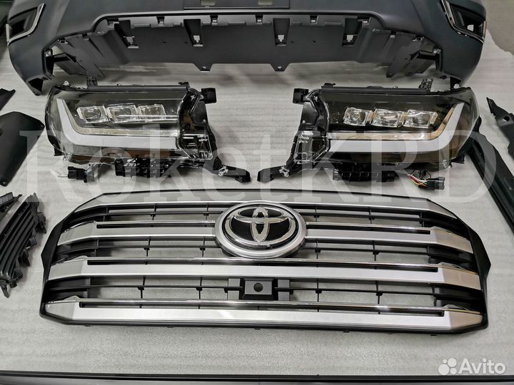 Рестайлинг Toyota Land Cruiser 200 Качество WZ123
