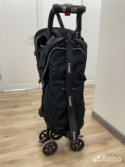 Японская детская коляска Combi QuickKids Air Black