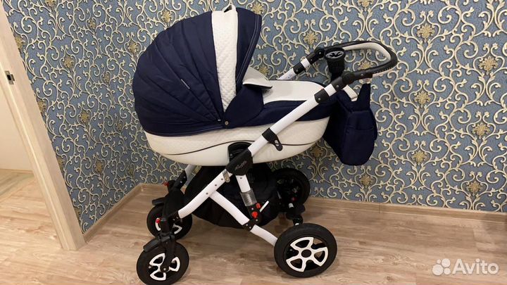 Коляска adamex 3 в 1 бу